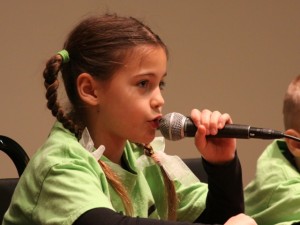 Ashlee Answering a Question