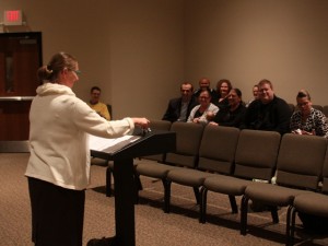 Christine Stark Teaching the Marrieds' Class Christine Stark Teaching the Marrieds' Class