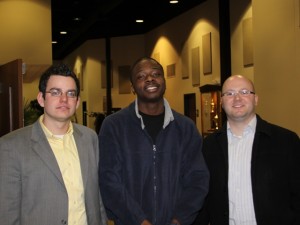 Russ Leon and Chad Russ, Leon and Chad, Outsie the Worship Center
